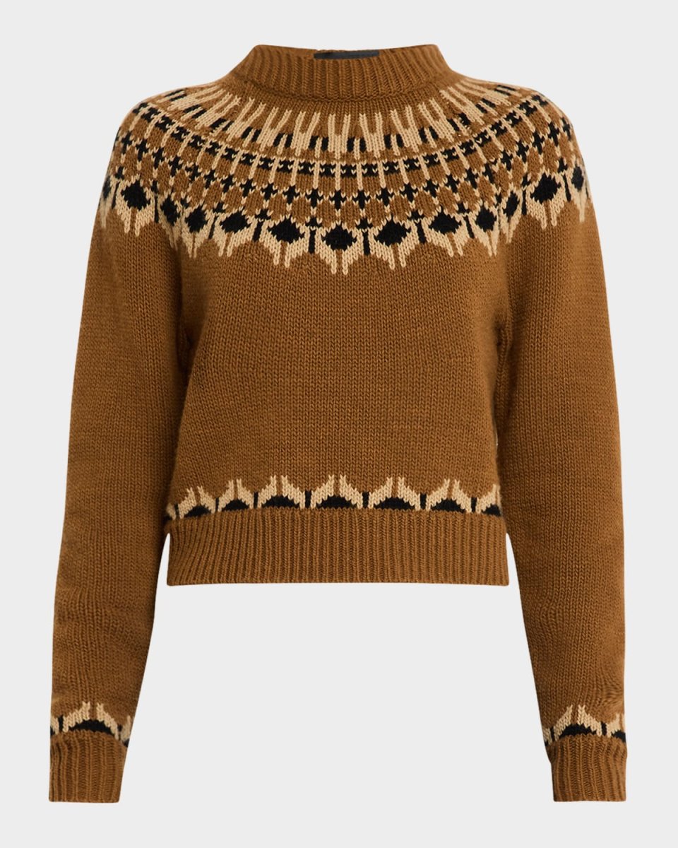 Fern Fair Isle Wool Sweat